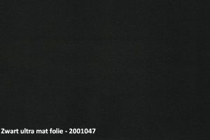 Gealan Matte decor folie RAL 9005 Jet Black 2001047