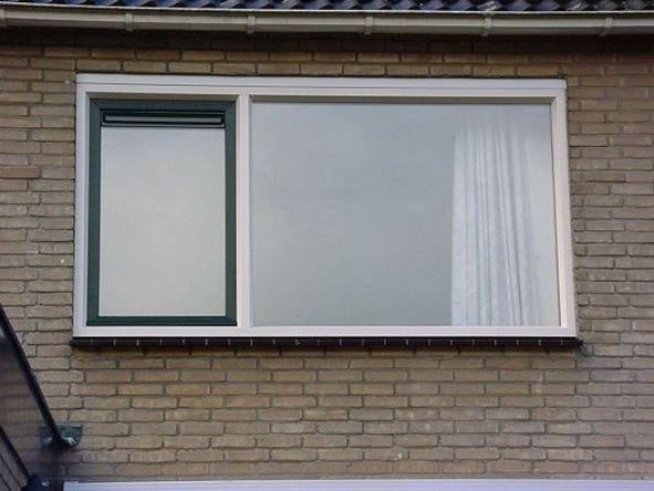 Kunststof Kozijn met draaikiep raam zonder bovenlicht